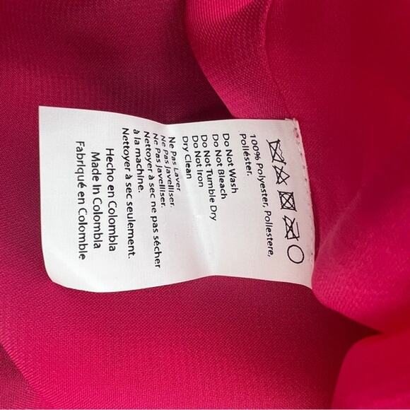 Anthropologie Zunilda Gutierrez Sequin Jumpsuit Pink Wide Leg Special Occassion - Picture 10 of 13